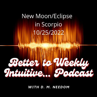 New Moon/Eclipse reading in Scorpio - All Signs - Time to Release the Toxin and Heal
