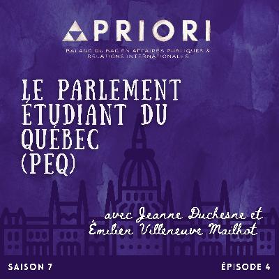 Le Parlement étudiant du Québec Le Parlement étudiant du Québec