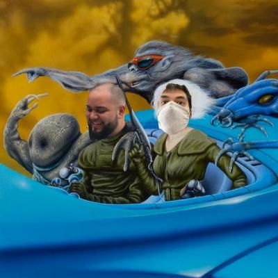 He's Making A Left Turn!