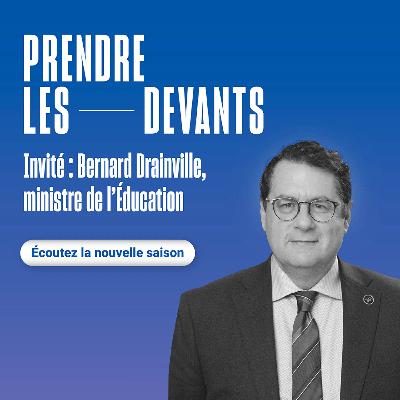 On reçoit le ministre de l'Éducation, Bernard Drainville!