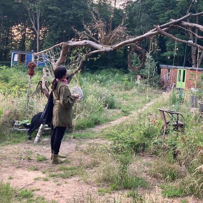 The squatted eco-village