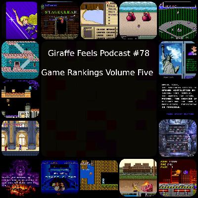 Episode 78: Game Rankings Volume Five Episode 78: Game Rankings Volume Five