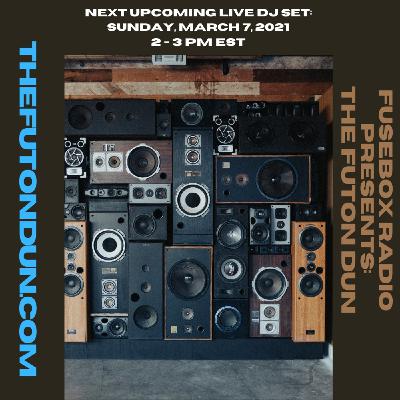 Episode 487: FuseBox Radio #639: DJ Fusion's The Futon Dun Livestream DJ Mix Spring Session #1 (Park Bench Sit Near The Indie Record Store Mix)
