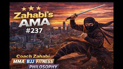 Can Fluffy Win this weekend?? MMA Podcast - with Coach Zahabi - AMA 237