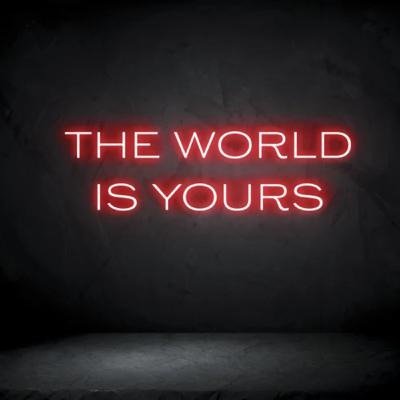 THE WORLD IS YOURS