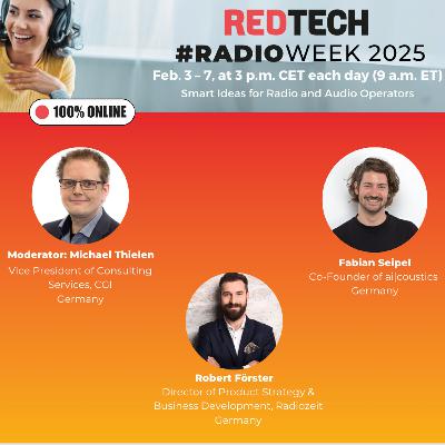 [RadioWeek 2025] Day 4 - AI in Radio Production: Enhancing Creativity, Not Replacing It