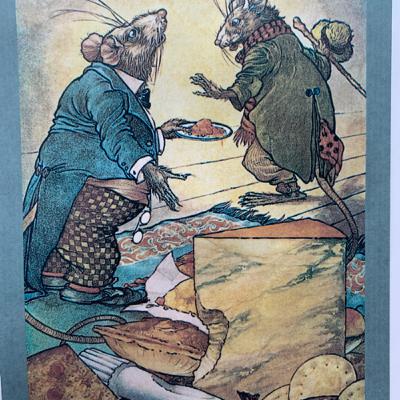 Fábulas de Esopo - O ratinho da cidade e o ratinho do campo Fábulas de Esopo - O ratinho da cidade e o ratinho do campo