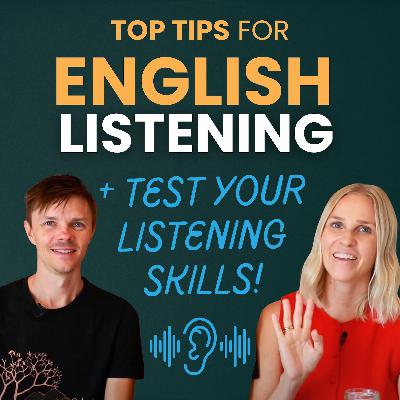 5 Best tips to improve English LISTENING + Test your listening skills!