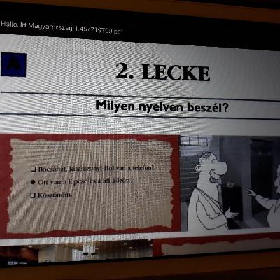 2.lecke : Milyen nyelven beszél?
