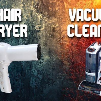 #945, HAIR DRYER with VACUUM CLEANER , A VACUUM CLEANER sound for deep sleep