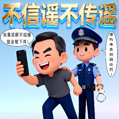 男子因造谣“适龄不结婚就下岗”被拘留?网友:像这种无事生非的人活该被抓! 男子因造谣“适龄不结婚就下岗”被拘留?网友:像这种无事生非的人活该被抓!