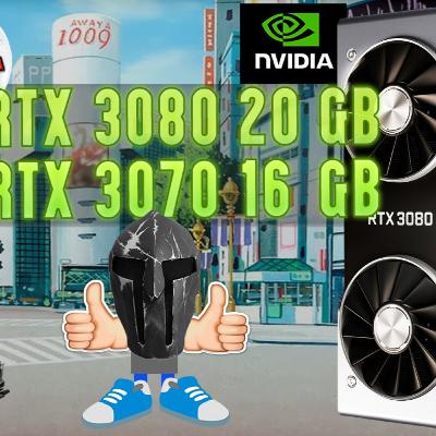 Especificaciones de las RTX 3070 y RTX 3080 hasta 20GB de Vram! Intel en la Lona_ GPU Gama Ultra Xe
