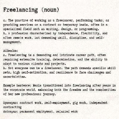 Breaking the Illusion: What No One Tells You About Becoming a Freelancer Breaking the Illusion: What No One Tells You About Becoming a Freelancer