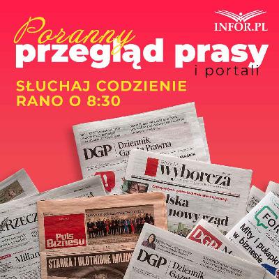 Przegląd prasy i portali na INFOR.PL [27.11.2024]