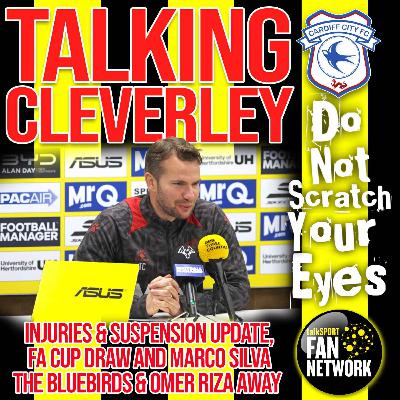 Talking Cleverley - pre Cardiff City Away Talking Cleverley - pre Cardiff City Away
