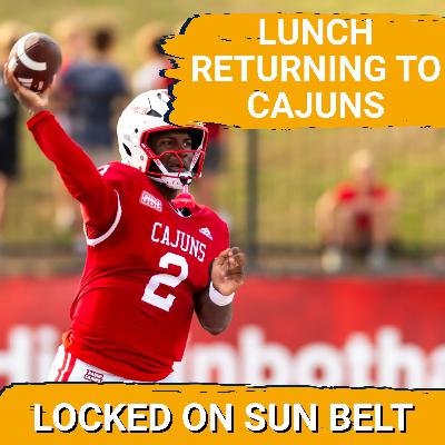 RELIEF - Lunch Winfield Will Continue to Eat For the Louisiana Ragin' Cajuns