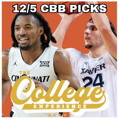 College Basketball Picks For December 5th | The College Experience: Basketball (Ep. 1019) College Basketball Picks For December 5th | The College Experience: Basketball (Ep. 1019)