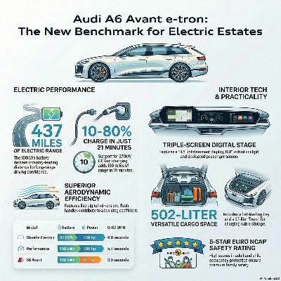 Silent Power: The Audi A6 Avant e-tron Review