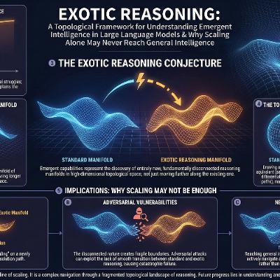 Exotic Reasoning-A Topological Framework for Understanding Emergent Intelligence in Large Language Models