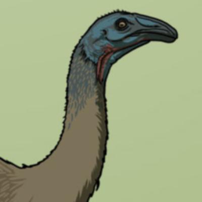A Feathered Forest Giant