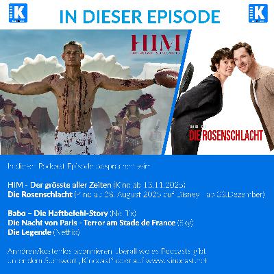 Him - Der Größte aller Zeiten | Die Rosenschlacht | Babo – Die Haftbefehl Story | Die Nacht von Paris - Terror am Stade de France | Die Legende Him - Der Größte aller Zeiten | Die Rosenschlacht | Babo – Die Haftbefehl Story | Die Nacht von Paris - Terror am Stade de France | Die Legende