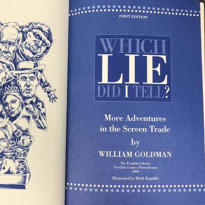 109 Adventures in the Screen Trade 109 Adventures in the Screen Trade