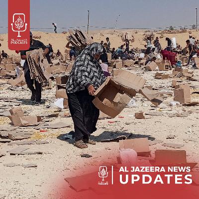 Starving children in Gaza, Israel kills 20 Palestinians at GHF sites