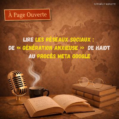 Lire les réseaux sociaux : de « Génération anxieuse » de Haidt au procès Meta Google Lire les réseaux sociaux : de « Génération anxieuse » de Haidt au procès Meta Google