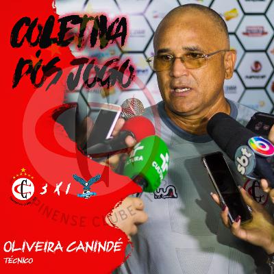 Coletiva pós jogo com o técnico Oliveira Canindé #04 Coletiva pós jogo com o técnico Oliveira Canindé #04
