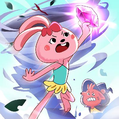 Tornado Monster🌪️丨Battle at Rainbow Castle🌈丨The Adventures of Foxie and Bunny Coco S8E5