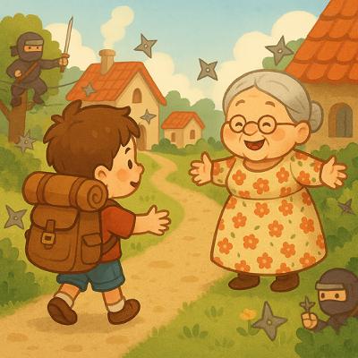 原創故事#116 忍者婆婆村001
