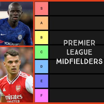 The Tier List Podcast Ep5 - Premier League Midfielders