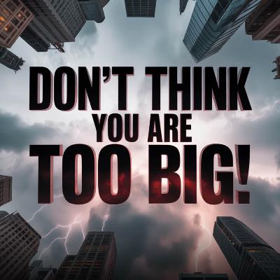 Don't think you are too big! | Mufti Menk Don't think you are too big! | Mufti Menk