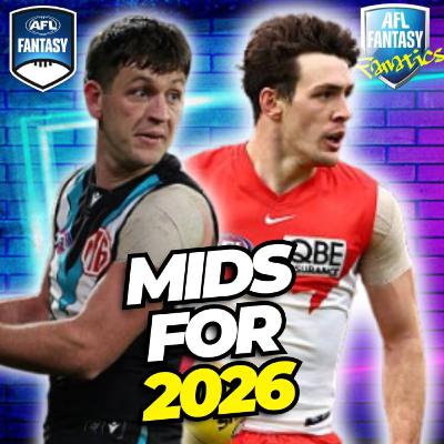 Midfielders | AFL Fantasy 2026