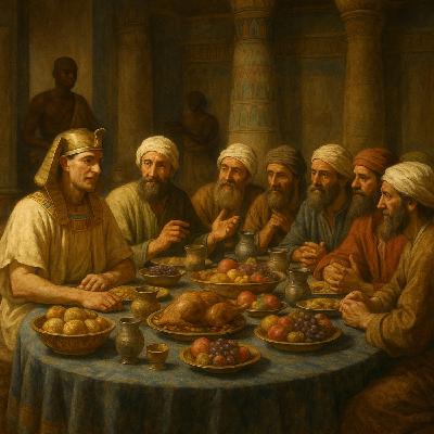 دراسة فى سفر التكوين، اصحاح 43 يوسف الجزء 7 الرحلة الثانية الى مصر