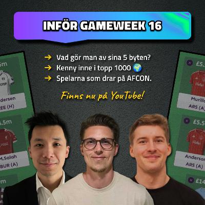 24. Hur använder man sina 5 byten? | Topp 1000 🌍 | Inför gameweek 16 | Fantasy Premier League 25/26 24. Hur använder man sina 5 byten? | Topp 1000 🌍 | Inför gameweek 16 | Fantasy Premier League 25/26