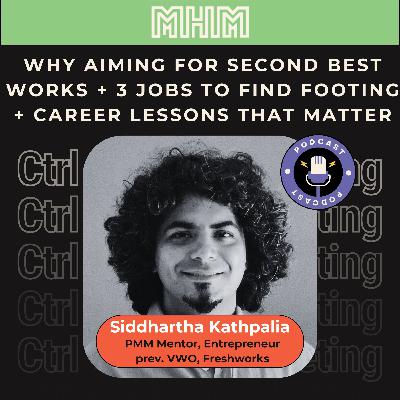 Ep. 18 Why aiming for second best works + 3 jobs to find footing + career lessons that matter Ep. 18 Why aiming for second best works + 3 jobs to find footing + career lessons that matter