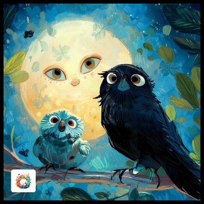 The Night When Crow and Owl Became Twilight Friends