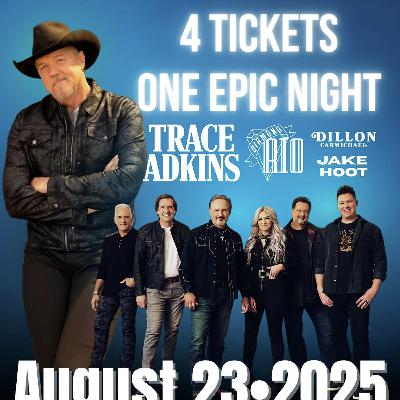 Trace Adkins, Diamond Rio, Dillon Carmichael & Jake Hoot!!