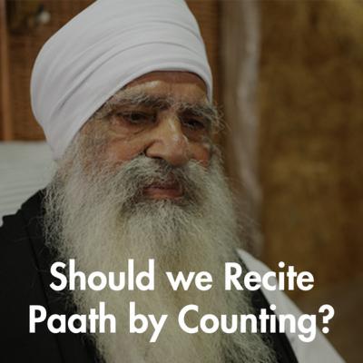 Should we Recite Paath by Counting? Should we Recite Paath by Counting?