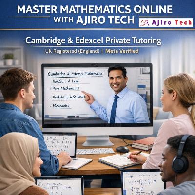 Cambridge & Edexcel IGCSE & A Level Mathematics Private Tutoring | Enrol for May/June 2026 Cambridge & Edexcel IGCSE & A Level Mathematics Private Tutoring | Enrol for May/June 2026