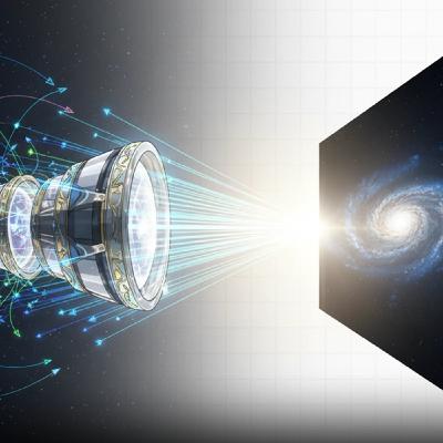 La luz no viaja, explora: por qué vemos luz en vez de oscuridad