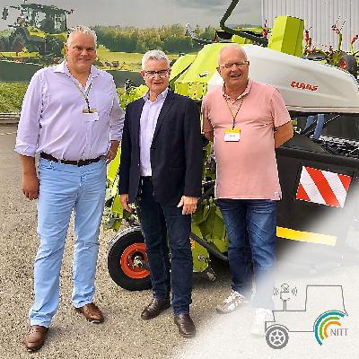 Dieter Dänzer trifft Uli Nickol von der CLAAS Saulgau GmbH Dieter Dänzer trifft Uli Nickol von der CLAAS Saulgau GmbH