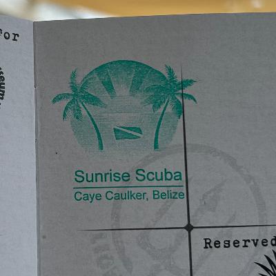 E67 Sunrise Scuba Caye Caulker Belize