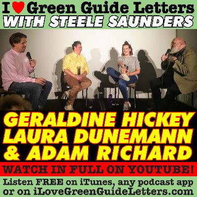 Ep 267 : LIVE! Geraldine Hickey, Laura Dunemann & Adam Richard Love The 15/03/18 Letters