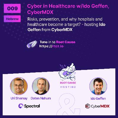 Cyber in Healthcare w/Ido Geffen, CyberMDX Cyber in Healthcare w/Ido Geffen, CyberMDX
