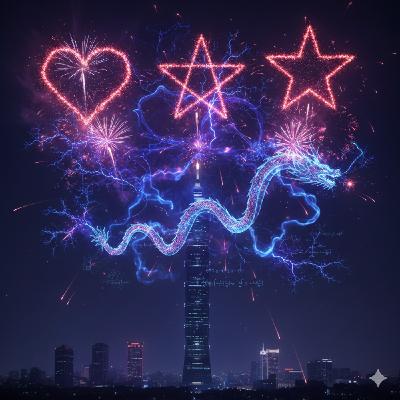 ​〈VIP.4｜新年悄悄話特輯｜夜空中的魔法師：當火藥遇上無人機的超級變變變！〉