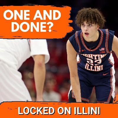 EXPERT: Is Keaton Wagler Already a ONE-AND-DONE?? | OSU Player Grades | Illini Podcast