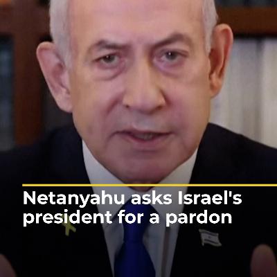 Netanyahu requests Israel's president grant a pardon in corruption cases | AJ#shorts Netanyahu requests Israel's president grant a pardon in corruption cases | AJ#shorts