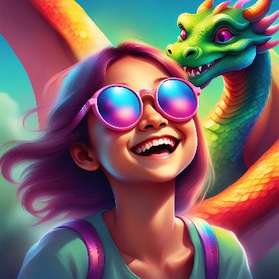 Lucie et ses Lunettes Arc-En-Ciel